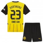 Günstige Fußballtrikots Borussia Dortmund Emre Can 23 Kinder Heimtrikot 2024-25 Kurzarm